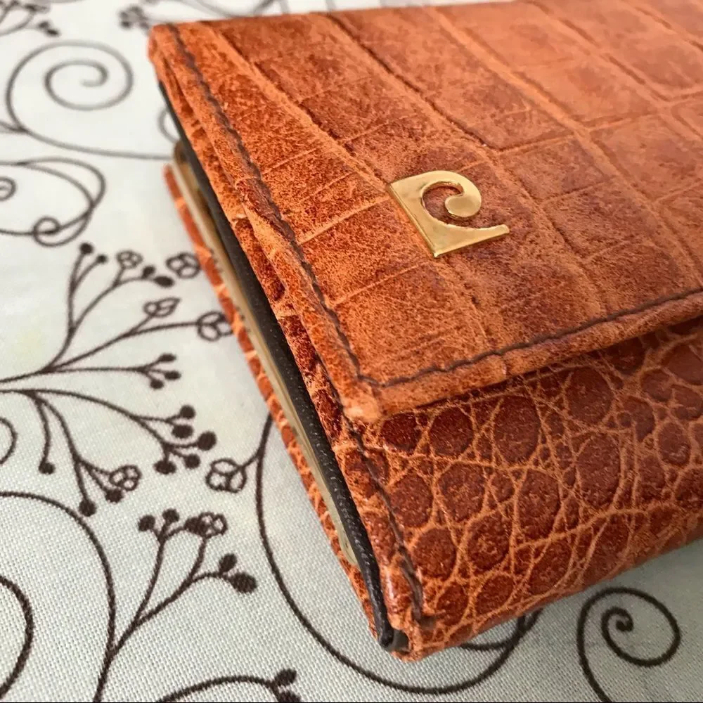 PIERRE CARDIN Leather French Purse / Clutch / Wallet